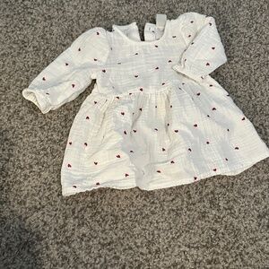 Cotton heart dress